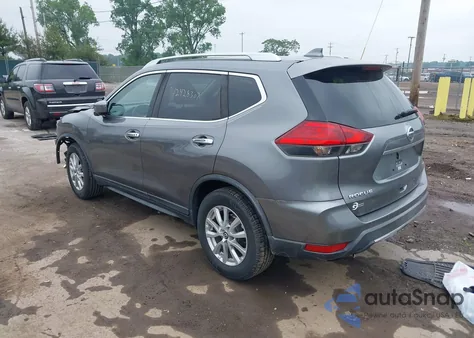 2017 Nissan Rogue Sv из США, поврежденный, VIN KNMAT2MT0HP534517